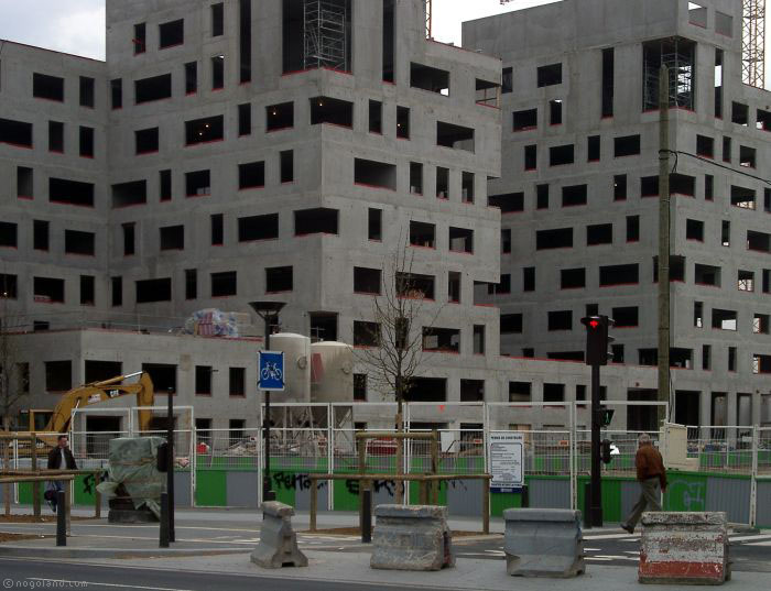 Construction site - Quai de la Gare - Paris 13